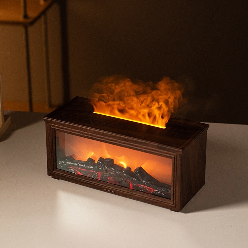 Fireplace-Inspired Flame Diffuser