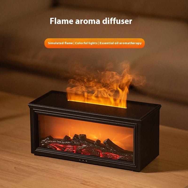 Fireplace-Inspired Flame Diffuser